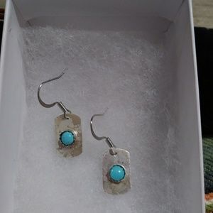 Sterling/turquoise earrings